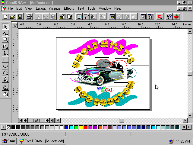 CorelDRAW 6 - Edit